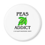 Peas Addict magnets