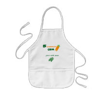 peas and carrots aprons