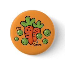 Peas And Carrots Pin