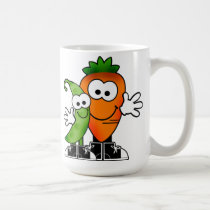 Peas and Carrots Mug mugs