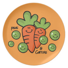 Peas And Carrots Plate