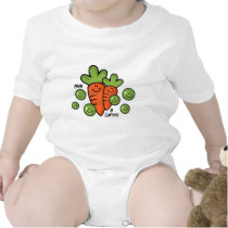 Peas And Carrots t-shirts