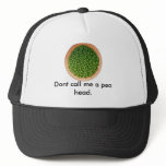 peas, Dont call me a pea head. Mesh Hats
