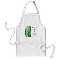 Peas In A Pod (Food For Thought) Adult Apron