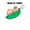 Peas in a Pod Mom of Twins t-shirts by familymembers Peas in a Pod Mom of Twins t-shirts