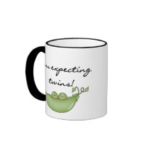 Peas in Pod Expecting Twins mugs