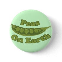 Peas on Earth buttons by BoogieMonst Peas on Earth buttons