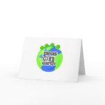 Peas on Earth Greeting Cards