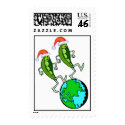 Peas on Earth Holiday Stamps stamp