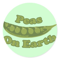 Peas on Earth stickers by BoogieMonst Peas on Earth stickers