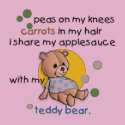 Peas on my knees shirt
