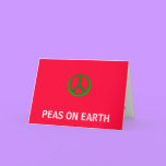 PEAS (peace) ON EARTH cards