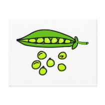 peas post cards