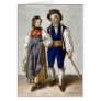 Peasant Couple from Oberhasli, Bern, Switzerland