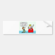 Peasant wants money instead of knighthood. bumper sticker