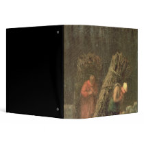 Peasant Women with Brushwood, c.1858 Vinyl Binder