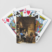peasants playing cards. playing cards