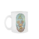 Peat Wollaeger "Collabomask" mugs by PeatWollaeger Peat Wollaeger "Collabomask" mugs