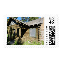 Peavy Cabin Postage Stamp