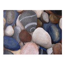 Pebble Menagerie Postcard postcards