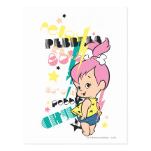 Pebbles 80s Punk Postcard