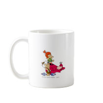 Pebbles and Bam Bam  and Dino Playtime Coffee Mug