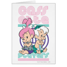 Pebbles and Bam Bam Greeting Cards