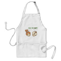 Pebbles and Bam Bam Love Nature Apron