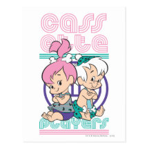 Pebbles and Bam Bam Postcards
