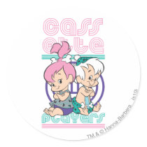 Pebbles and Bam Bam Stickers