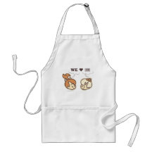 Pebbles and Bam Bam We Love Apron