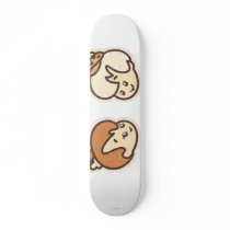 Pebbles and Bam Bam We Love  Custom Skate Board