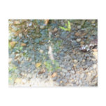 Pebbles in a Stream Postcard