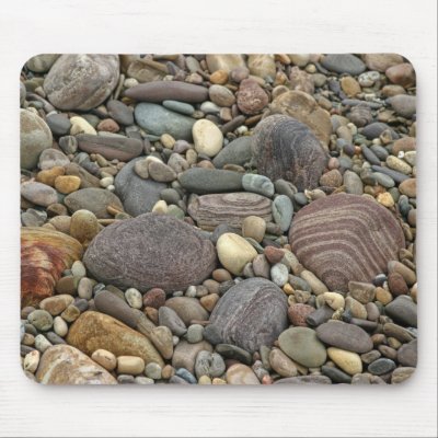 Pebbles Mouse Mats by CathieT