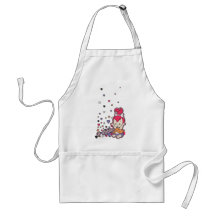 Pebbles Purple Heart Apron