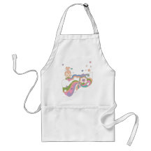 Pebbles Rainbow Cloud Aprons