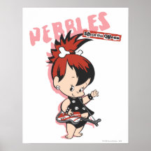Pebbles Rock Star Print
