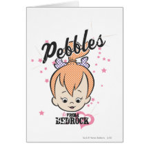 Pebbles Stars and Hearts Greeting Card