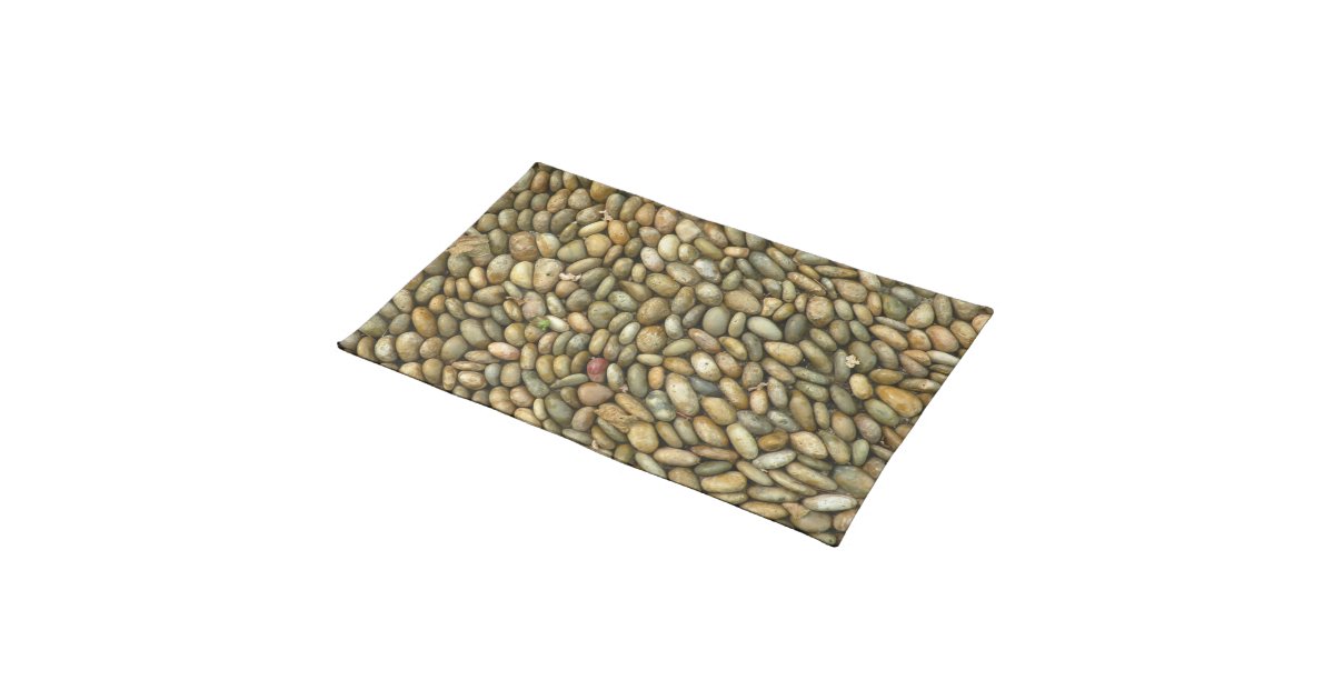 Pebbles Texture Placemat Zazzle