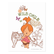Pebbles Wild Child Post Card