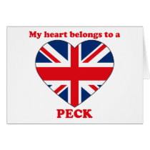 Peck cards