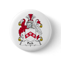 Peck Family Crest buttons by coatsofarms Peck Family Crest buttons