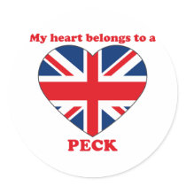 Peck stickers