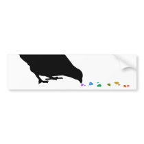 pecking order. bumper stickers by chromatosis pecking order. bumper stickers