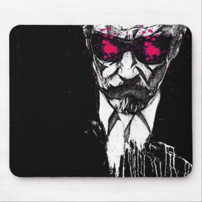 Peckinpah Mouse Pad by dharlanwilson