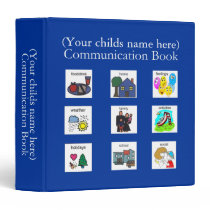 PECS Communication Book binders