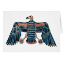 Pectoral-Nekhbet Greeting Card