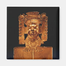 Pectoral of the god Xipe Totec Refrigerator Magnet
