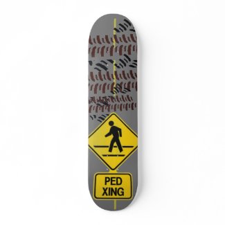 Ped Crossing Skateboard Deck skateboard