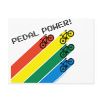Pedal Power! Post Card